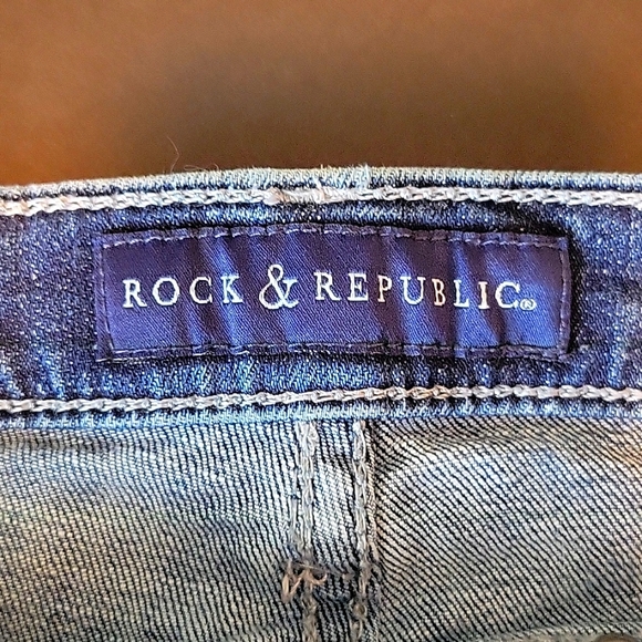 Rock & Republic Studded Jeans Size 8 - 31 inch Inseam - Picture 6 of 6